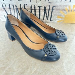 Tory Burch Gabrielle 45mm Pump, Navy